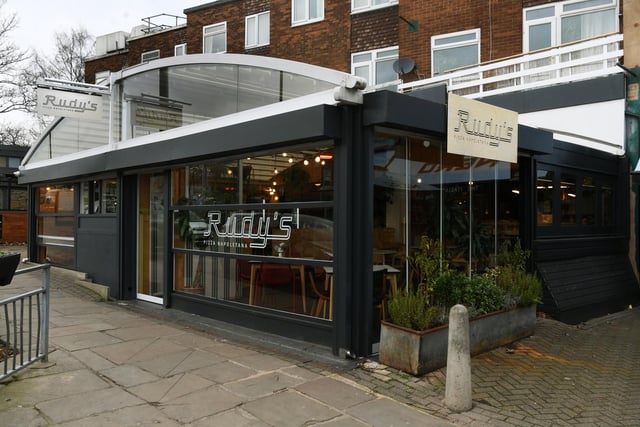 Rudy's Pizza Napoletana, in Chapel Allerton, has a 4.6 star rating 867 Google reviews. A customer at Rudy's said: "Excellent service, Aurelia is very accommodating as are all the staff. Pizza is great and never disappoints. The chill vibe here is perfect!"