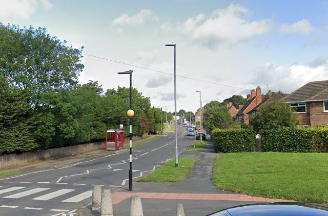 Queenswood Drive, Leeds - between Queenswood Gardens and 229 Queenswood Drive.