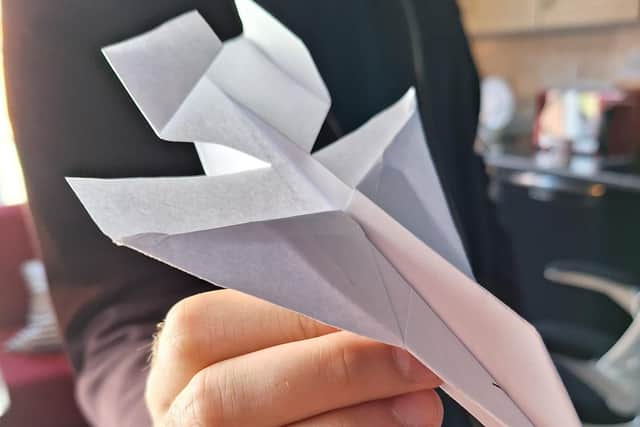 Getting ready for take-off – paper planes of all shapes, sizes and levels of flyability