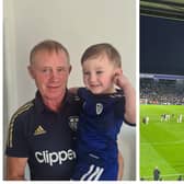 A Leeds United loving family used a prime opportunity during their fireworks display to entertain fans inside Elland Road just metres from their home – by syncing up the rockets with the goals.
