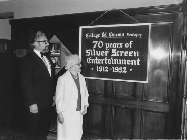 Cottage Road cinema was celebrating 70 years of silver screen entertainment.