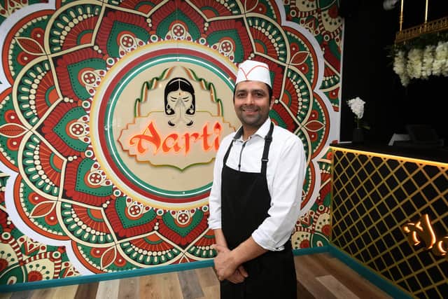 Our reviewer tried Aarti in Leeds city centre, run by husband and wife duo Shyamal Kumar (pictured) and Prachi Choudhary (Photo: Jonathan Gawthorpe)