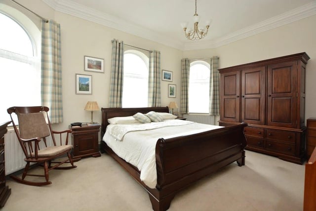 To the first floor is the master bedroom which is an impressive size and opens into a spacious en-suite bathroom.