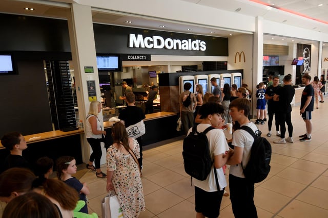 The McDonald's branch in the White Rose Shopping Centre has a rating of 3.6 from 629 Google reviews.