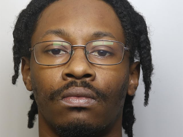 Gatewood was stopped by armed Leeds police in a Nissan Juke being driven by a woman, and a sawn-off shotgun and live cartridges were found on the back seat. They also found a machete and a stun-gun in the vehicle. Gatewood, 24, admitted possessing the firearm and the ammunition but said he was looking after the weapon because he had run up a drug debt that he could not pay back. He alleges he was on his way to give the weapon back when they were stopped. He was jailed for five-and-a-half years. (pic by WYP)