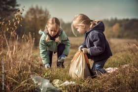 Encourage children to dispose of their litter correctly. Photo: Adobe
