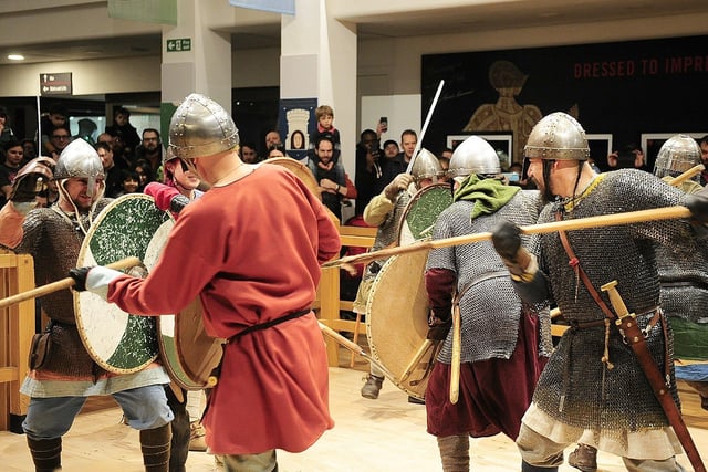 The Ormsheim Vikings display.