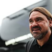 LEEDS, ENGLAND - AUGUST 09: Daniel Farke, Manager of Leeds United, arrives at the stadium prior to the Carabao Cup First Round match between Leeds United and Shrewsbury Town at Elland Road on August 09, 2023 in Leeds, England. (Photo by George Wood/Getty Images)