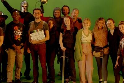 The acting and film crew who took part in the production of Morningstar
