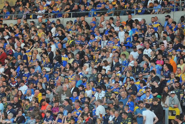 Leeds Rhinos want to make their fans proud when St Helens visit AMT Headingley on Thursday. Picture by Steve Riding.