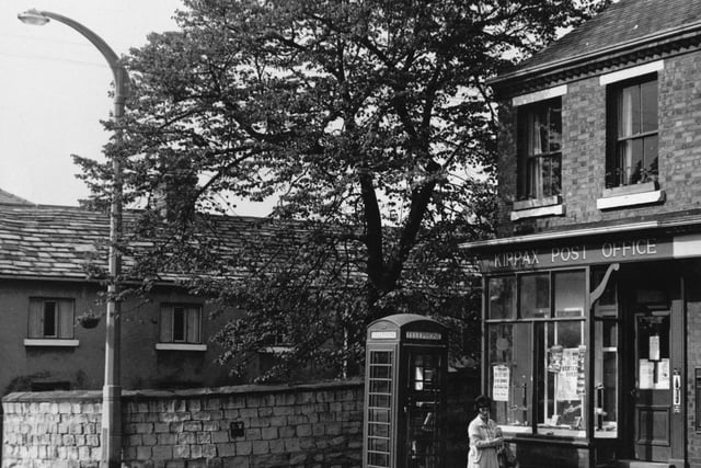This was the only tree on Kippax High Street in September 1963 and its future was under discussion by Garforth U.D.C. There had been complaints alleging that it interfered with the street lighting.