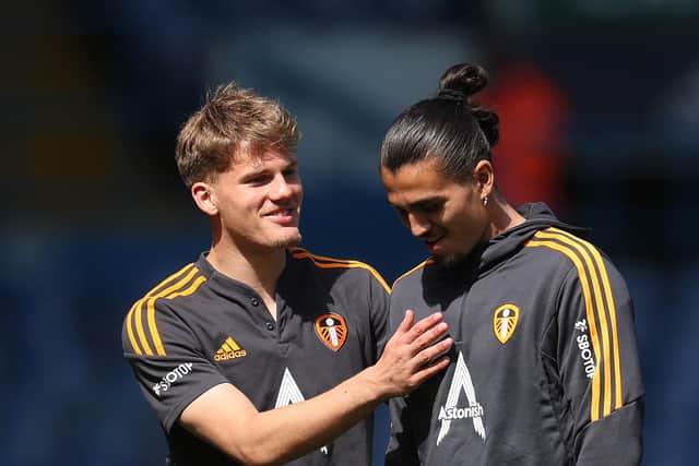 Jesse Marsch says he feels 'strong' with the options he has at left-back (Photo by Catherine Ivill/Getty Images)