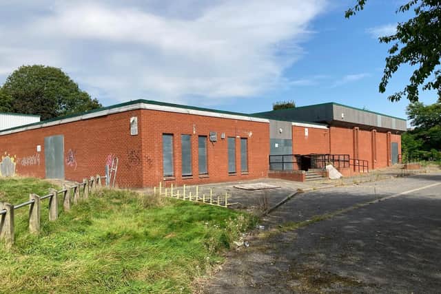 Castleford's former swimming pool. LDRS image