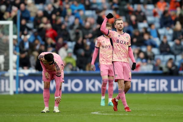 ADMISSION: From Leeds United striker Patrick Bamford, right, pictured celebrating his equaliser in Saturday's 1-1 draw at Huddersfield Town. Picture by Jess Hornby/PA Wire.