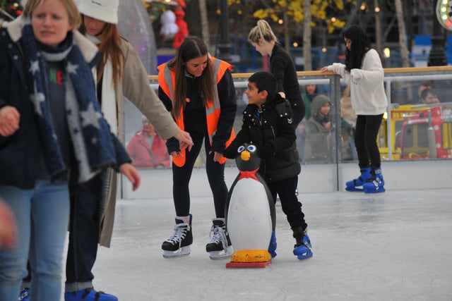 The Ice Cube opened on Friday and will run until December 31, except for Christmas Day and Boxing Day