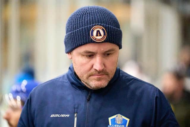HAPPY DAYS: Leeds Knights' head coach Ryan Aldridge is delighted to have got Mac Howlett back on board for the 2023-24 season. Picture courtesy of Oliver Portamento.