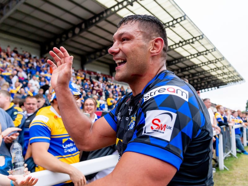 The former England man's strong carries will be crucial for Rhinos.