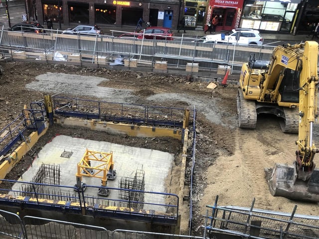 Demolition of the building was recently completed and work has now started to build the foundations of the nine-storey Straits Aire student accommodation scheme. The 32,000 square foot building will have 88 boutique en-suite studios, including four rooms designed for those with disabilities and two premium suites.