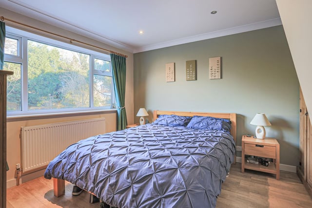 The Dorma has been added providing a third double bedroom, walk in wardrobe and bathroom.