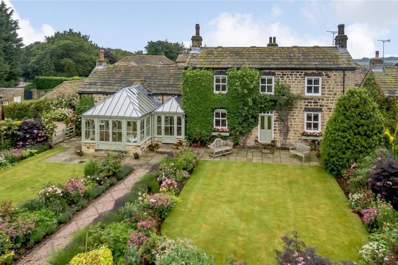 The Farmhouse on Manor House Lane was sold in August 2022 for £1,900,000 - the first time it had been on the market since 1996. The home is set in approximately 1.5 acres of grounds and has many period features throughout.