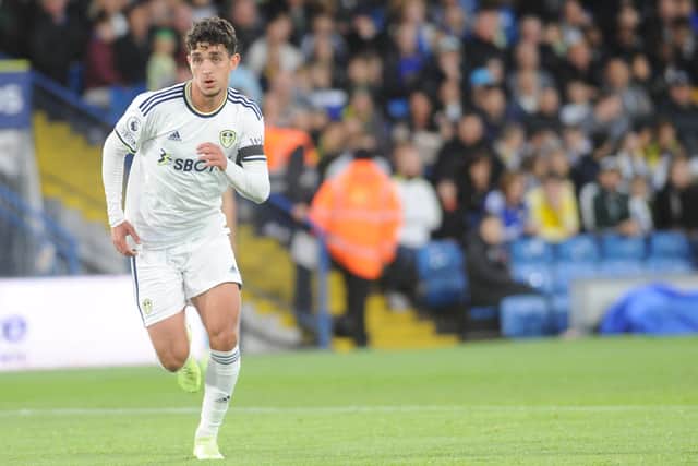 BRILLIANT RUN: For Leeds United youngster Sonny Perkins, for club and country.