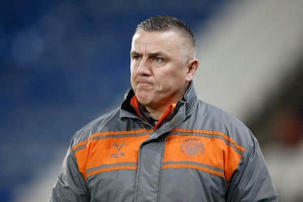 Tigers' interim-coach Andy Last. Picture by Ed Sykes/SWpix.com.