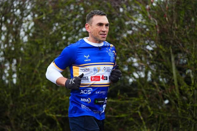 Kevin Sinfield has helped raise over £11m in support of research into motor neurone disease over the years.