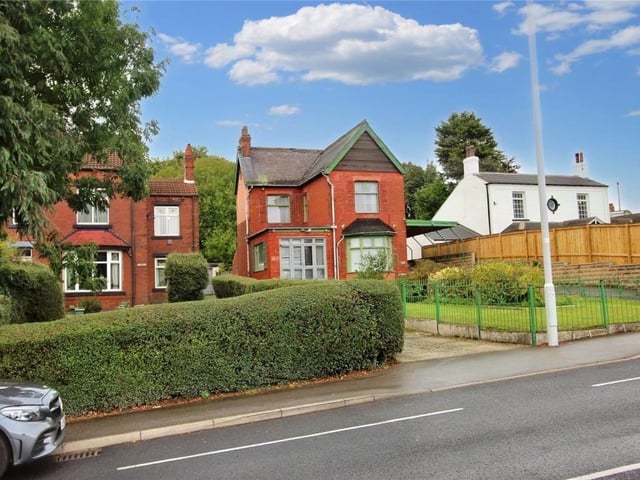 This impressive and unique detached property located close to the centre of Halton is for sale. The property, which was constructed in 1912, has been in the same family ownership for around 70 years was originally part of the Temple Newsam Estate. It stands on a generous plot and is now in need of full renovation, offering buyers the chance to create an exceptional family home.