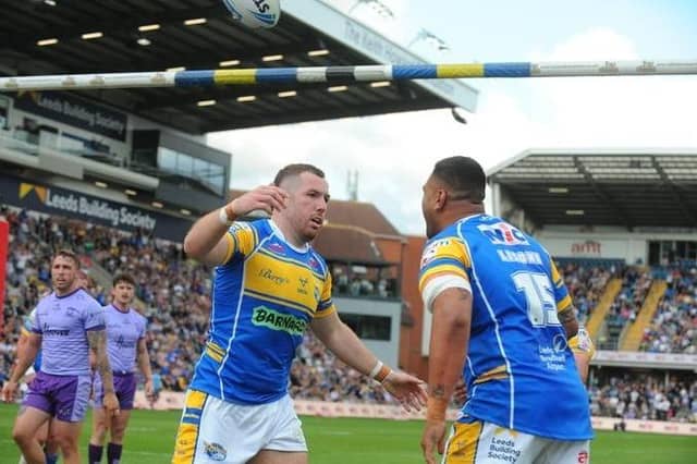 Leeds Rhinos co-captain Cameron Smith, left, is unlikely to play again this year, according to coach Brad Arthur. Picture by Steve Riding.
