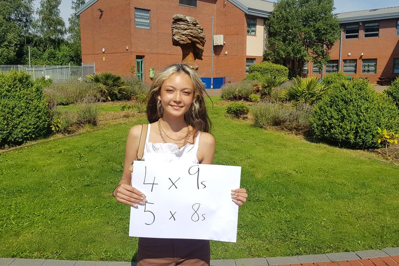 Alexandra Orwin, a pupil at Tupton Hall School, did amazingly in her GCSEs achieving nine Grade 8s and above