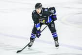 LEADING MAN: Zach Sullivan is expected to utilise his experience from time spent at Glasgow Clan and Manchester Storm to help the younger players around him. Picture: Mark Ferriss/Knights Media.
