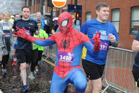 Even Spider-Man got involved in the run.