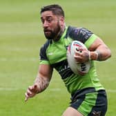 Rangi Chase, pictured playing for West Wales in 2021. Picture by Paul Currie/SWpix.com.