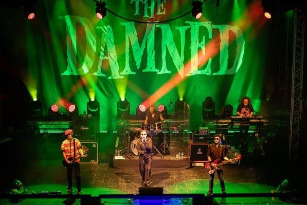 The Damned performing at O2 Academy Leeds. Picture: Neil Chapman/Unholy Racket Photography