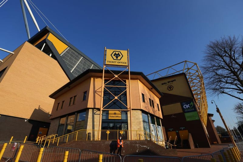 Another famous old ground, it has a capacity of 31,700 and has been the home of Wolves since 1889.