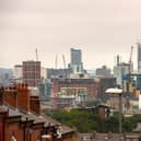The Leeds Skyline from Holbeck .
13 August 2020.  Picture Bruce Rollinson