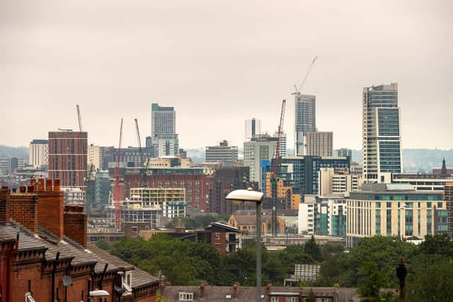 The Leeds Skyline from Holbeck .
13 August 2020. Picture Bruce Rollinson