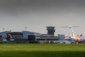 Leeds Bradford Airport..30th October 2019.Picture by Simon Hulme