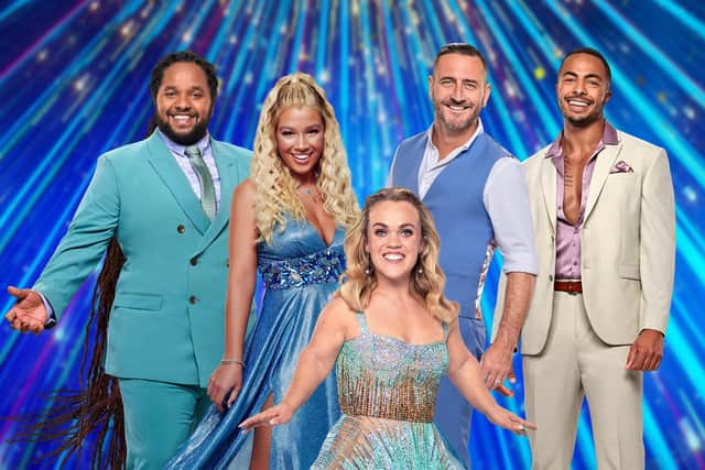 Strictly live tour celebrities are Hamza, Molly, Will, Tyler and Ellie