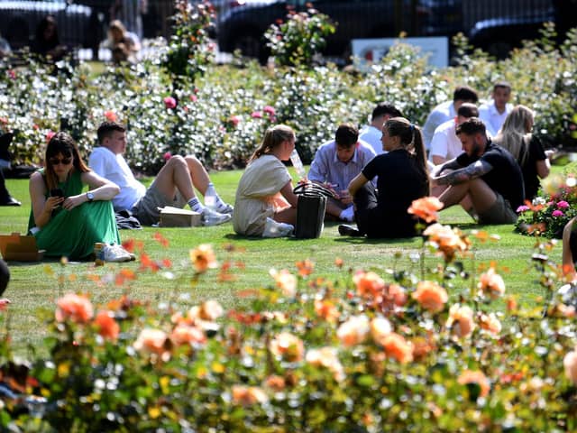 Temperatures in Leeds are expected to reach up to 22C this weekend.