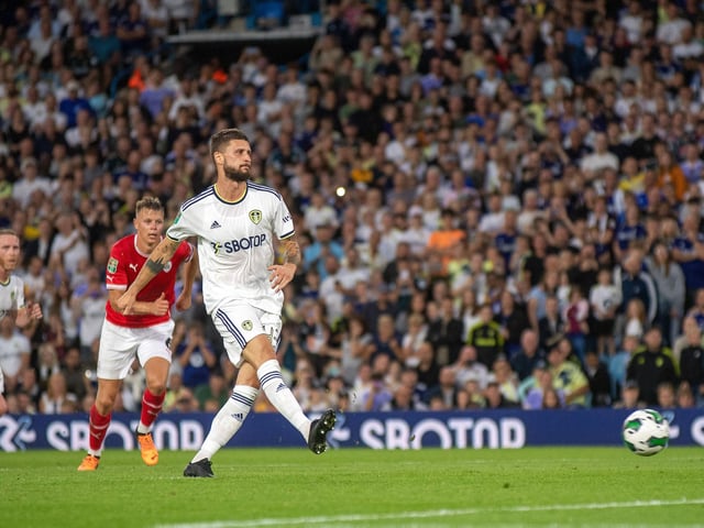 Took the penalty well, took the second goal brilliantly and played some lovely stuff. Did so with a smile on his face too. Picture Bruce Rollinson