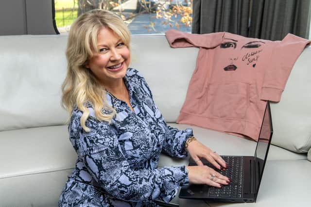 Camille Johnson is the founder of buy, swap and sell fashion platform Clobber Swap (Photo: Bruce Rollinson)