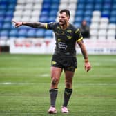 Ethan O'Neill seen during his Leeds Rhinos debut away to Widnes Vikings five months ago. Picture by Olly Hassell/SWpix.com.