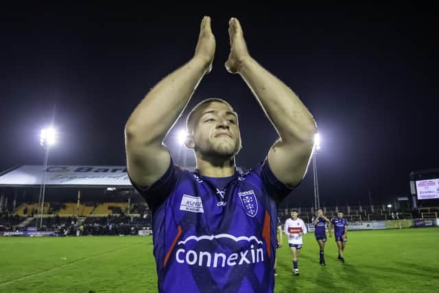 Mikey Lewis has enjoyed a strong start to the season in Hull KR colours. (Photo: Allan McKenzie/SWpix.com)