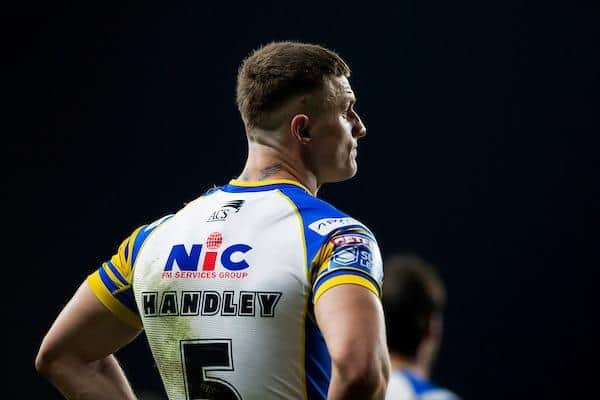 Ash Handley says Leeds Rhinos' round one win agianst Salford Red Devils will mean nothing if thyey slip up at Hull KR on Thursday. Picture by Allan McKenzie/SWpix.com.