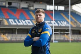 Morgan Gannon has been part of Leeds Rhinos' squad since 2021. Picture by Tony Johnson.