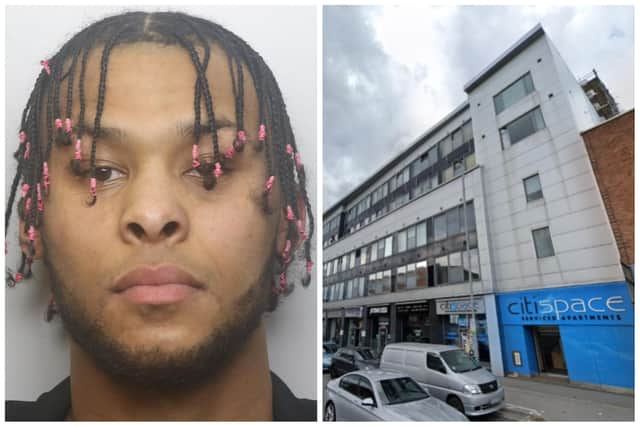 Powell was arrested for drug dealing after police were called to his apartment in Citispace during lockdown to reports of loud music. (pic by WYP / Google Maps)
