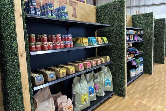 Nell's stocks a comprehensive range of food and pet accessories, all beautifully laid out with plenty of room to browse.