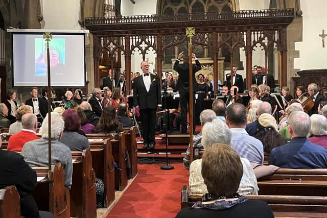 The memorial concert raised over £5,000 for Yorkshire Cancer Research.