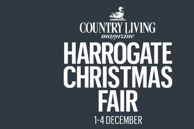Harrogate Christmas Fair presented by Country Living Magazine runs December 1-4, 2022.